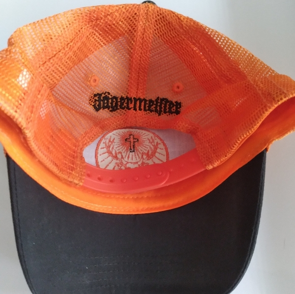 Jagermeister Alcohol Adjustable Trucker Style Hat - Picture 2 of 3
